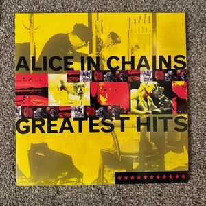 Alice In Chains Greatest Hits Vinyl Record Unofficial/Import Unsealed